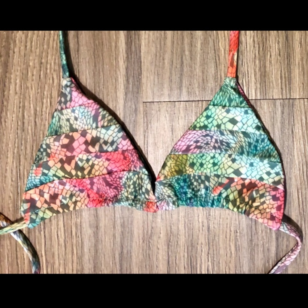 Stone Fox Triangle Bikini Top - Picture 2 of 3